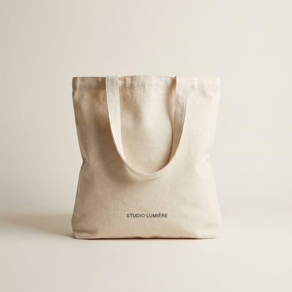 Tote bag toile